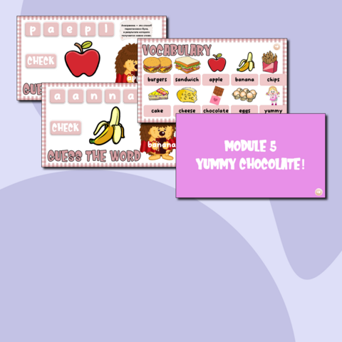 Презентация Spotlight 2. Module 2, 5a, 5b. «Yummy chocolate»