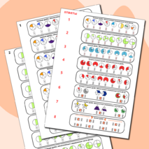 Карточки-вклейки по математике «Дроби и доли» (3 класс)