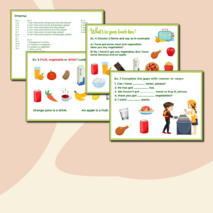 Презентация Spotlight 3. Module 3 (6a, 6b) «In my lunchbox!» (food and ...