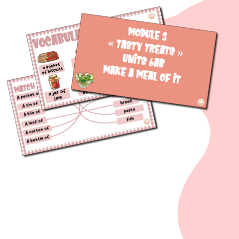 Презентация к учебнику Spotlight 4, Module 3 «Tasty treats», 6A, 6B «Make a meal of it»