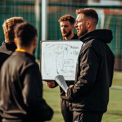 Обложка курса 'Организация деятельности тренера по футболу'