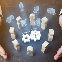 Обложка курса 'Управление человеческими ресурсами и развитие организационного потенциала'