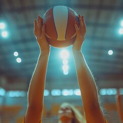 Обложка курса 'Организация деятельности тренера по волейболу'