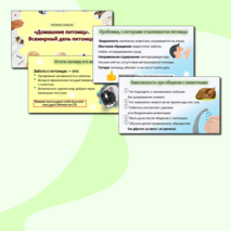 Презентация «Домашние питомцы. Всемирный день питомца».