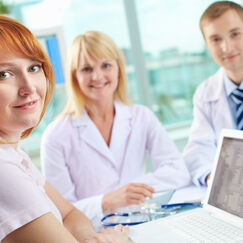 Обложка курса 'Организация и управление сестринской деятельностью в медицинской организации'