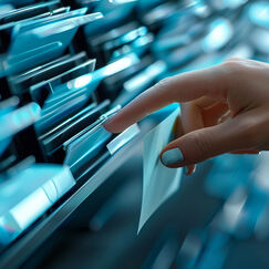 Обложка курса 'Эффективное управление электронным архивом'