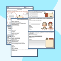 Рабочий лист "Who's Who?" к УМК Spotlight 5 Module 4b