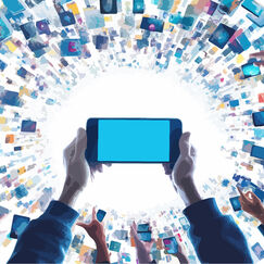 Обложка курса 'Медиа и коммуникации в современном обществе'