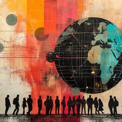 Обложка курса 'Границы и взаимодействия культур'