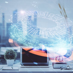 Обложка курса 'Цифровые технологии в управлении'