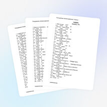 Разноуровневые тесты по английскому языку для 5-8 классов.