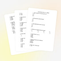 Тест для 2 класса по татарскому языку на тему "Сузык авазлар"