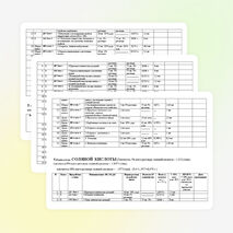 Прекурсоры: расчет расхода по программе И.И. Новошинског и Н.С. Новошинской общеобразовательный уровень