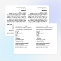 Контрольная работа по английскому ( 3 класс )