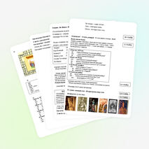 Обобщающая игра по истории средних веков (6 класс) Презентация + конспект