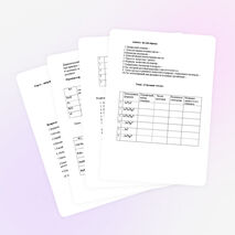 Дидактический материал к урокам химии