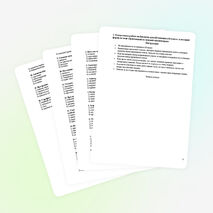 Тест по теме: "Зрительный и слуховой анализатор" и его статистическая обработка