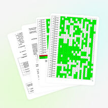 Тест по теме: "Зрительный и слуховой анализатор" и его статистическая обработка