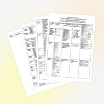 Тематическое планирование по программе подготовки «Сказочное путешествие по тропинке Знаний» в школе будущих первоклассников