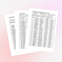 Поливариантные домашние задания на уроках химии