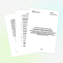 ОБРАЗОВАТЕЛЬНАЯ ПРОГРАММА начального общего образования