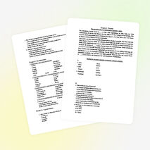 Контрольная работа в 9 классе