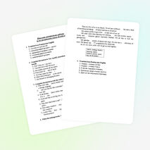 Итоговая контрольная работа по английскому языку (6 класс)