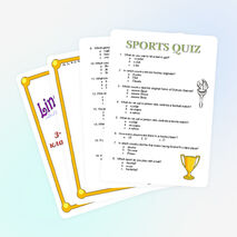 Лингвистический марафон по английскому языку для учащихся 3-5 классов " Sport Quiz"