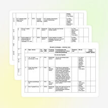 2 нче сыйныф рус төркеме тематик план