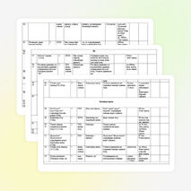 2 нче сыйныф рус төркеме тематик план