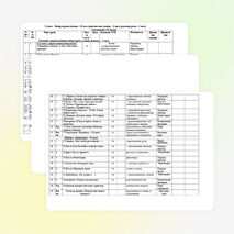 Календарно-тематическое планирование по литературному чтению в 5 классе с казахским языком обучения