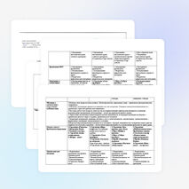 Среднесрочное планирование уроков русского языка в 4 классе