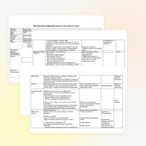 Краткосрочное планирование урока русского языка во 2 классе