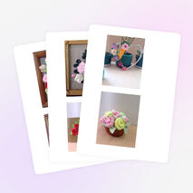 Коллекция работ учащихся школы.