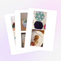 Коллекция работ учащихся школы.