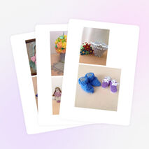 Коллекция работ учащихся школы.