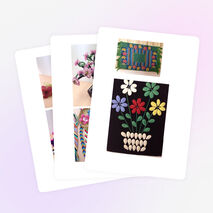 Коллекция работ учащихся школы.