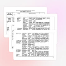 Тем.планирование по русскому языку 3 класс умк Гармония