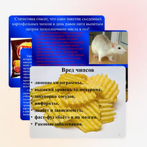 Презентация на тему:"Чипсы-вред или польза?"