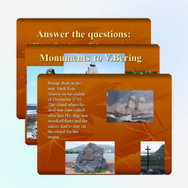 Презентация по английскому языку на тему "Витус Беринг"( 9 класс)