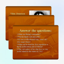 Презентация по английскому языку на тему "Витус Беринг"( 9 класс)