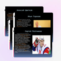 Проект - презентация по физической культуре на тему: Выдающиеся хоккеисты России