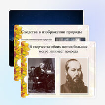 Исследовательская работа по литературе "Изображение природы в творчестве Ф.И. Тютчева и А.А. Фета"