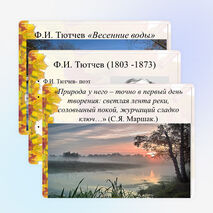 Исследовательская работа по литературе "Изображение природы в творчестве Ф.И. Тютчева и А.А. Фета"
