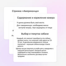 Проект-презентация "Американский кокер спаниель - самая красивая собака"