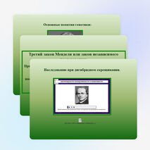 Разработка урока: " Решение генетических задач на моногибридное и дигибридное скрещивание"