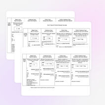 Таблица «English Tenses»