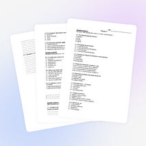 Экзаменационная работа по природоведению