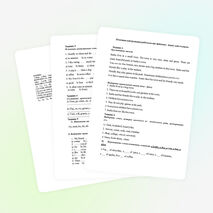 Контрольно-измерительный материал