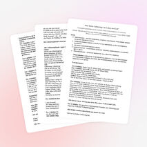 Сценарий праздника на немецком языке «Wir feiern Geburtstag Lucas und Lili»